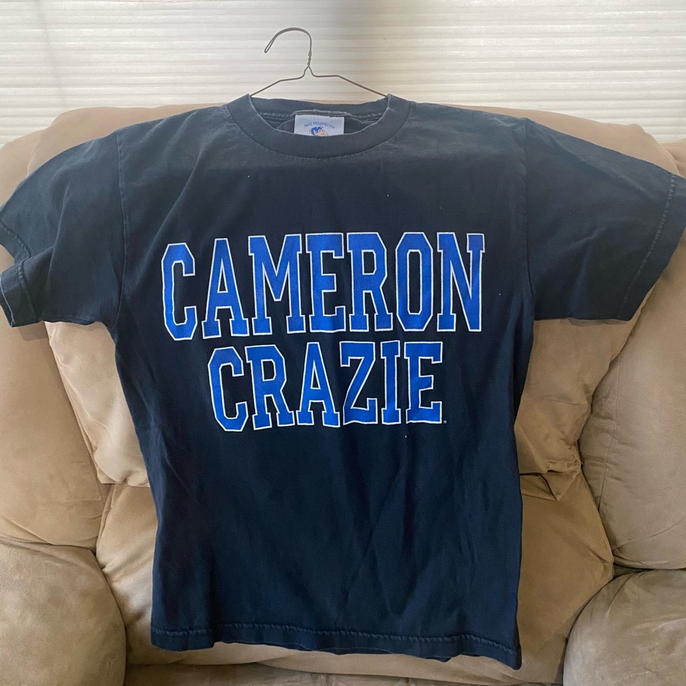 DUKE UNIVERSITY BLUE DEVILS basketball “Cameron Crazie” t-shirt